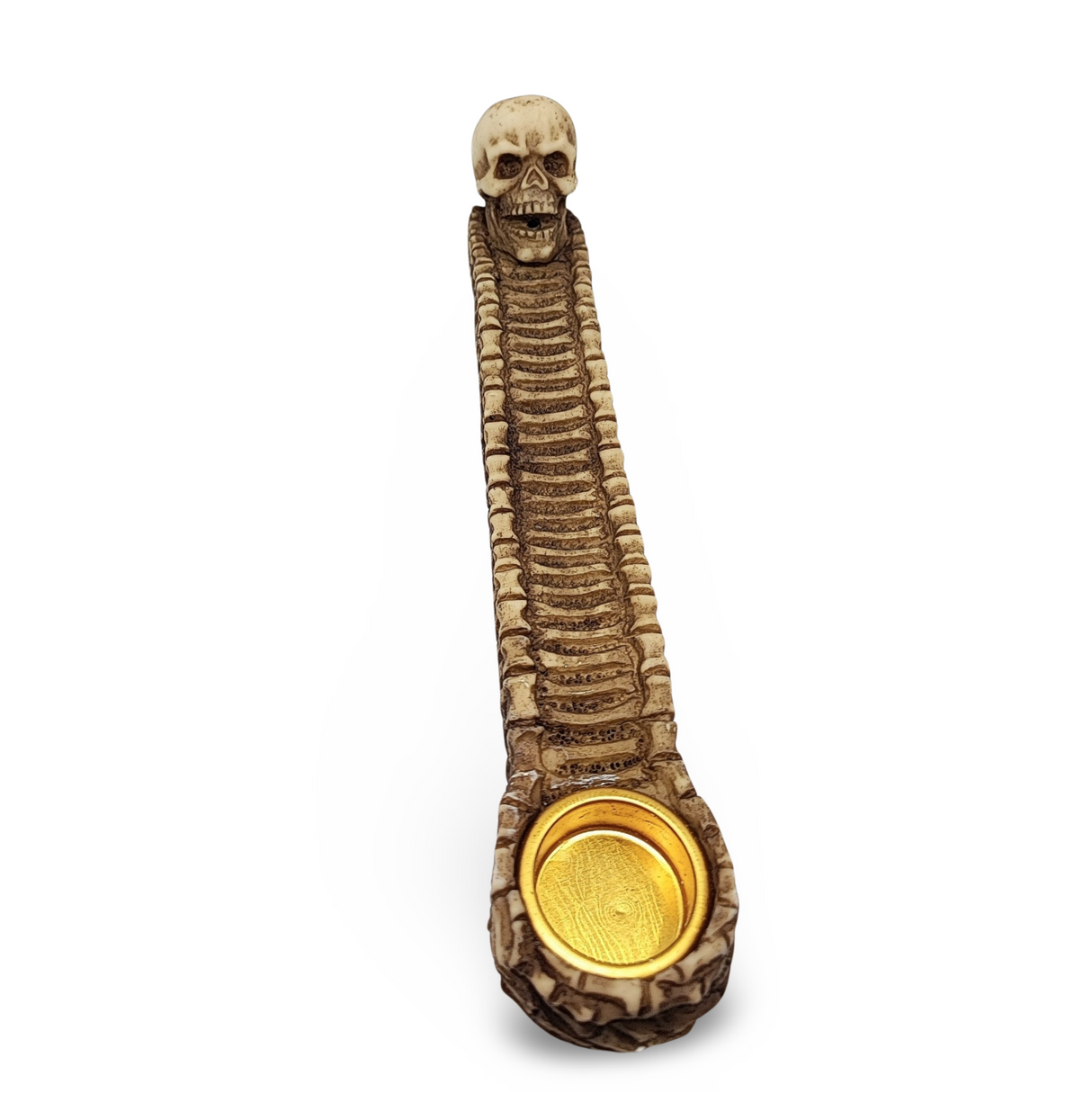 Incense Burner -Resin -Cones & Sticks Holders -Skeleton