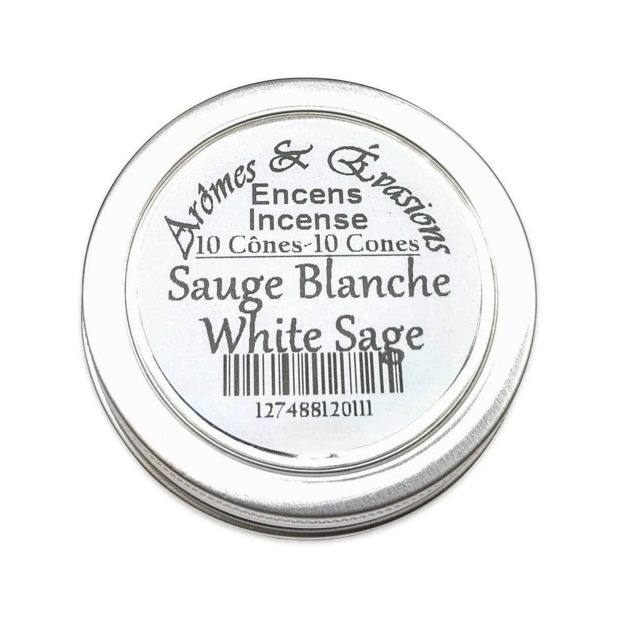 Incense Cones -White Sage -10 Cones