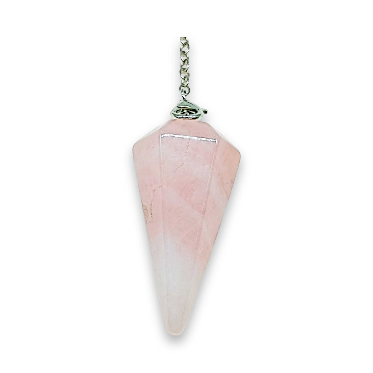 Pendulum - Cone - Rose Quartz - 7 Chakras