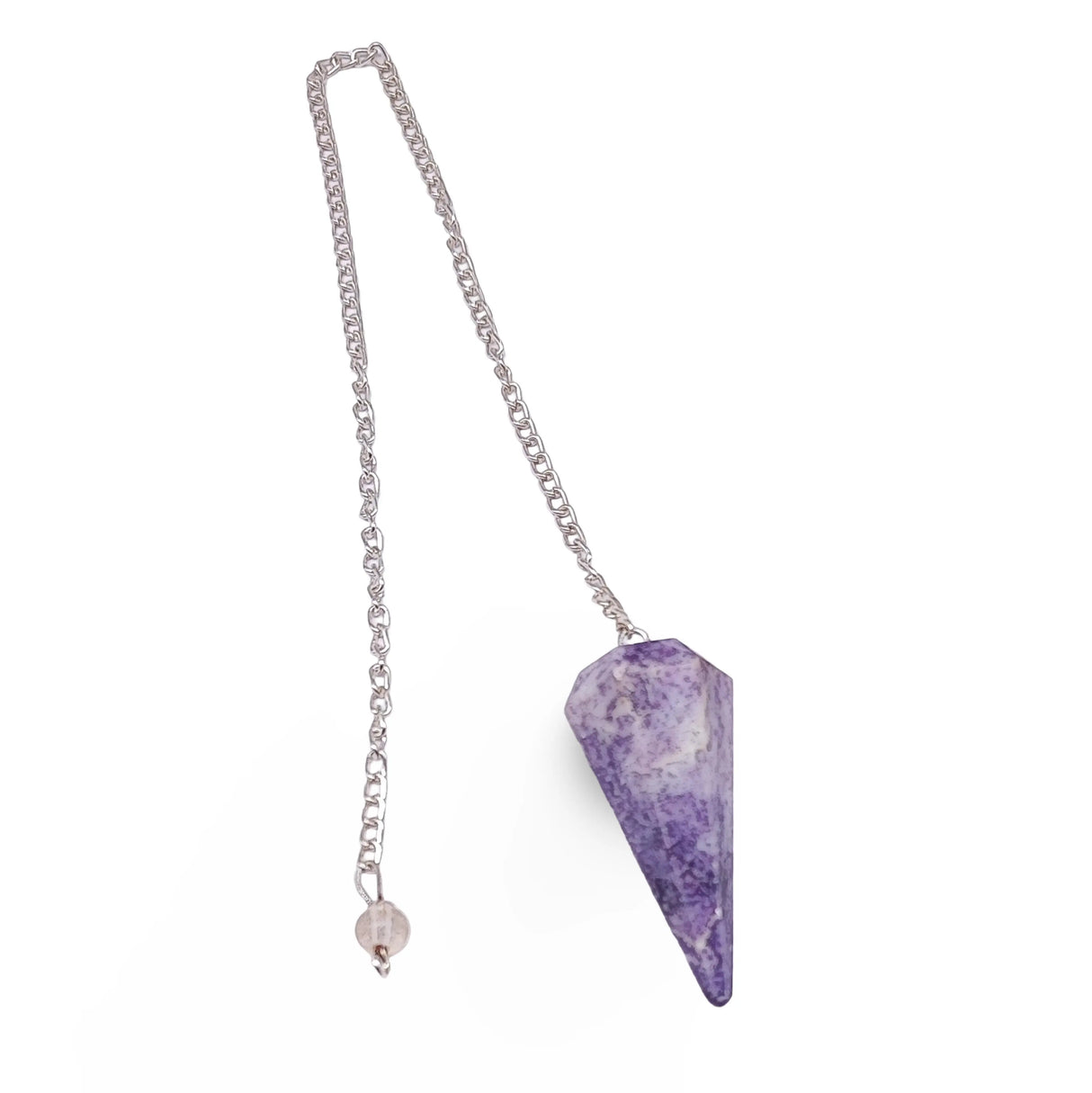 Pendulum Faceted -Lepidolite