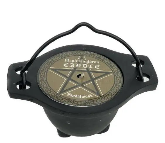 Ritual Candle -Magic Cauldron -Stress Relieve Sandalwood