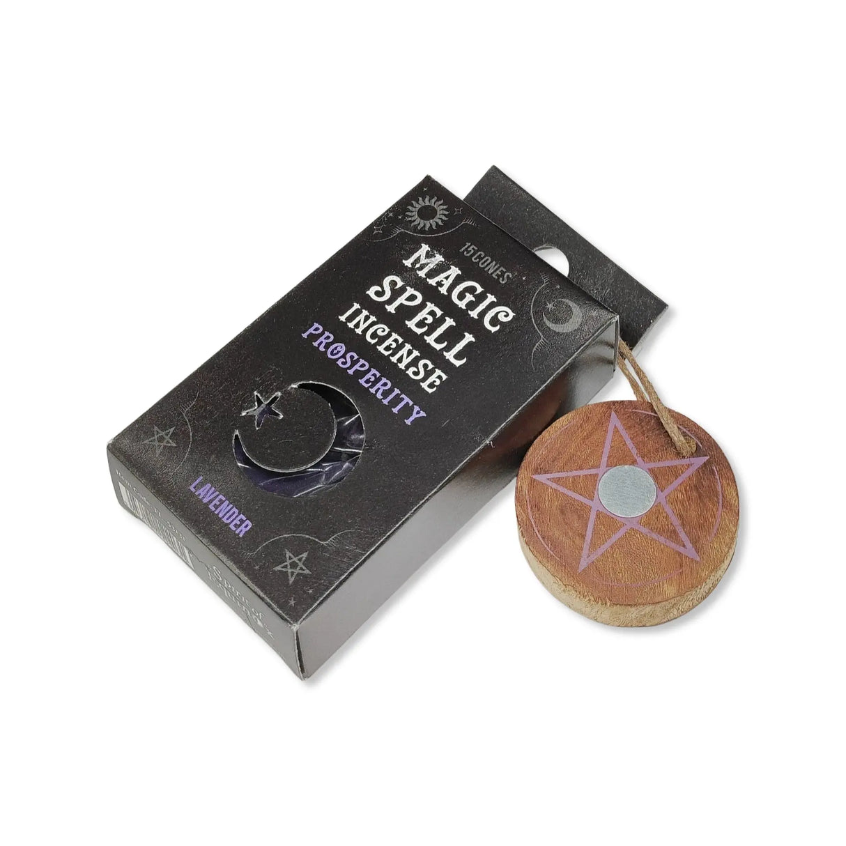 Ritual Incense Box -Magic Spell -Incense Cones Lavender for Prosperity