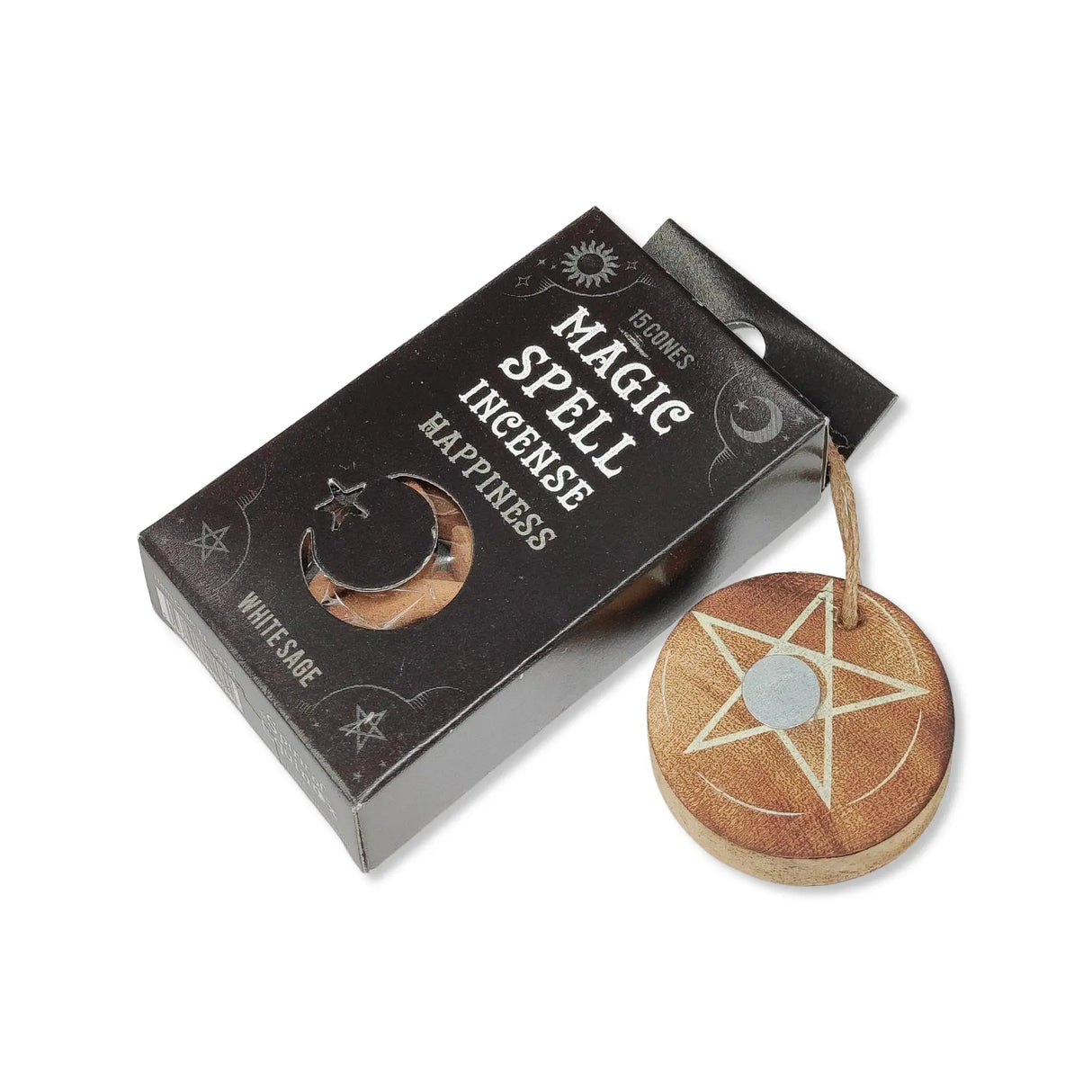Ritual Incense Box -Magic Spell -Incense Cones White Sage for Happiness