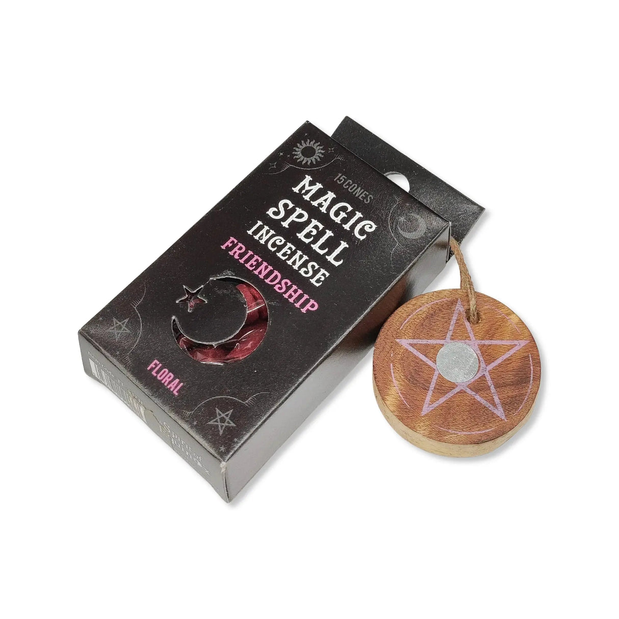 Ritual Incense Box -Magic Spell -Incense Cones Floral for Friendship