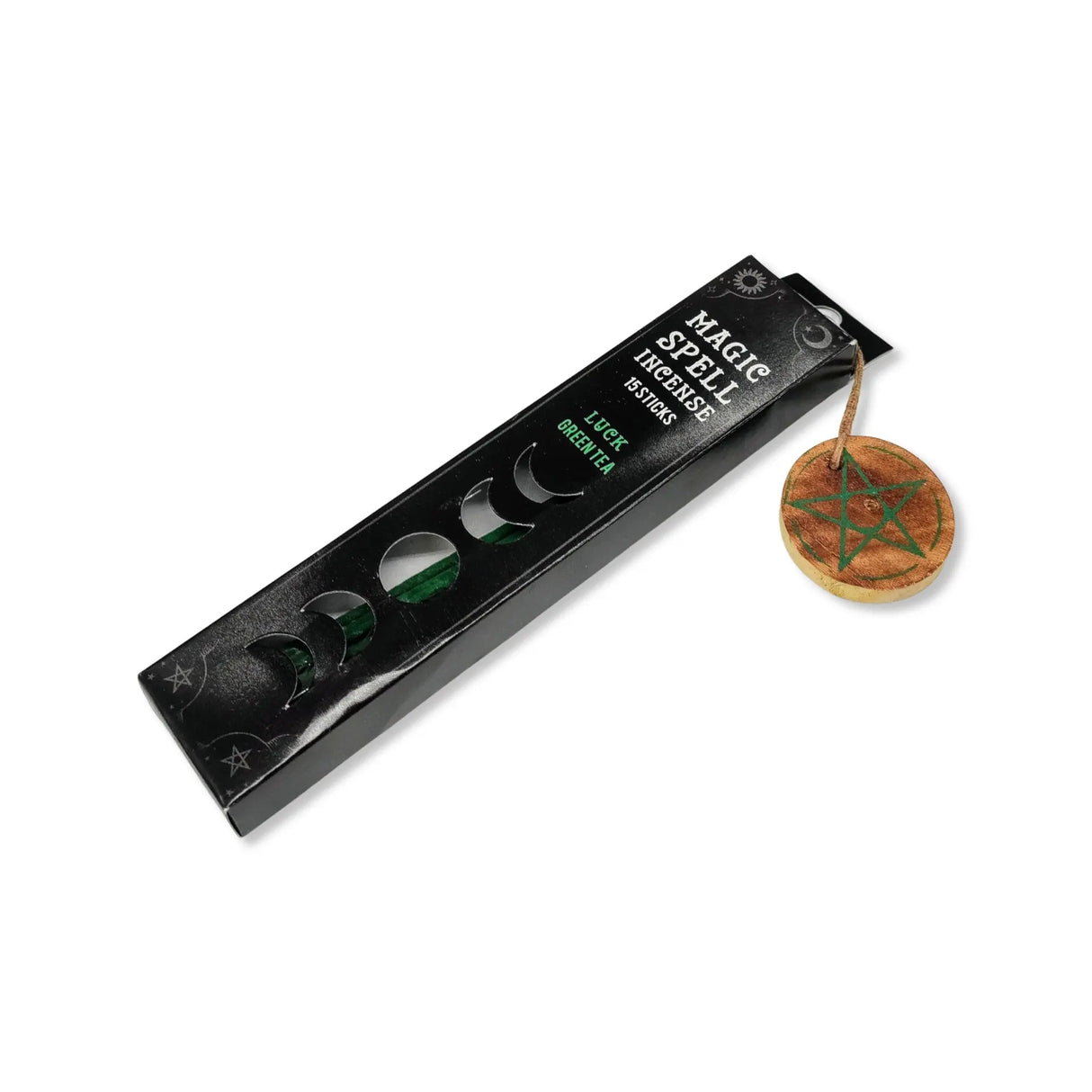 Ritual Incense Box - Magic Spell - Incense Sticks Green Tea for Luck