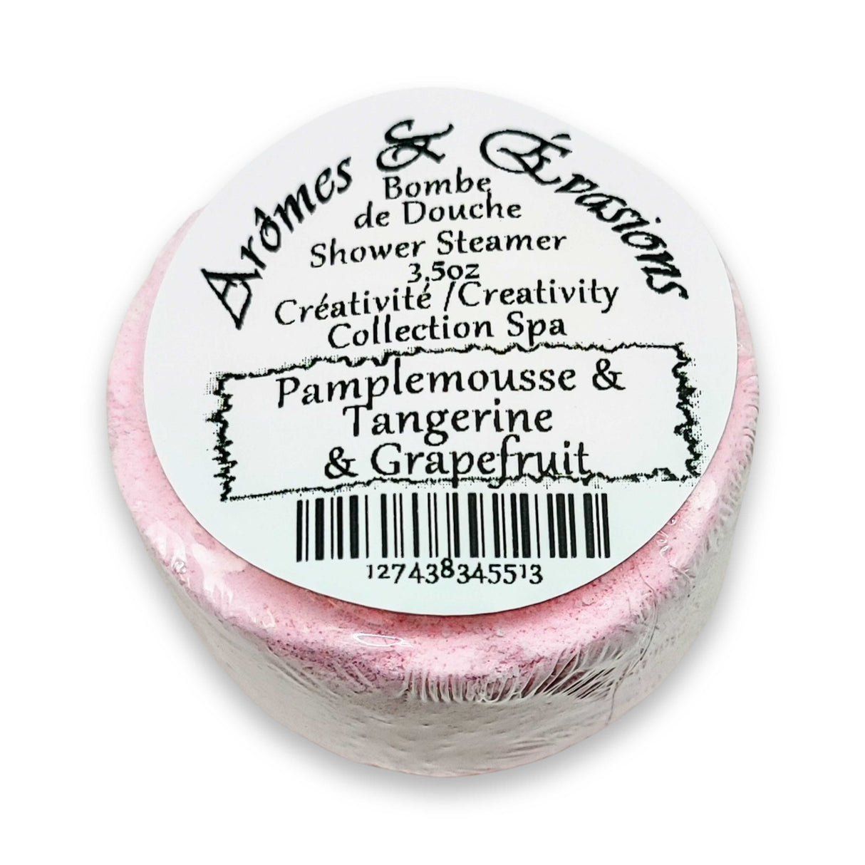 Shower Steamer -Spa Collection -Creativity -Grapefruit & Tangerine