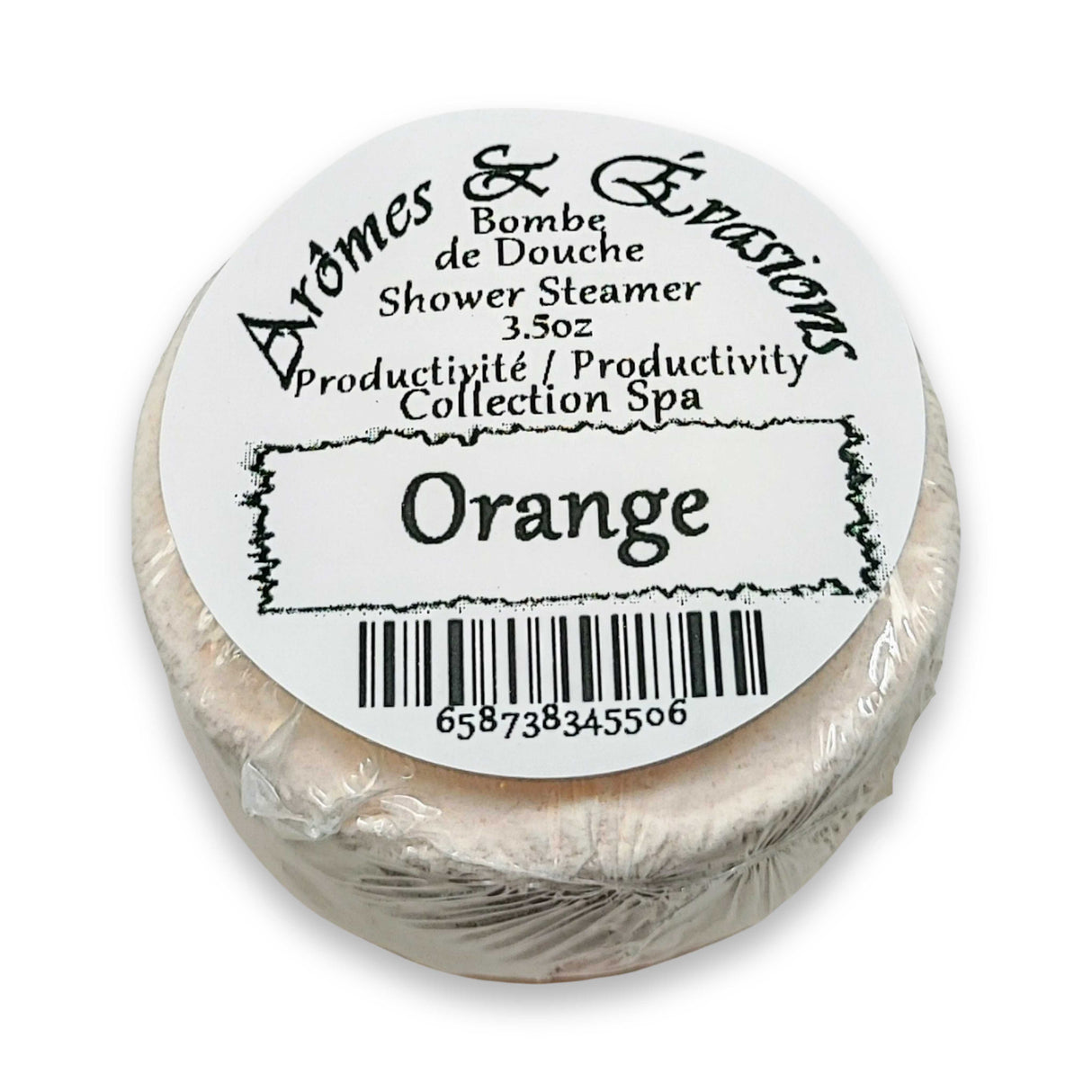 Shower Steamer -Spa Collection -Productivity -Orange