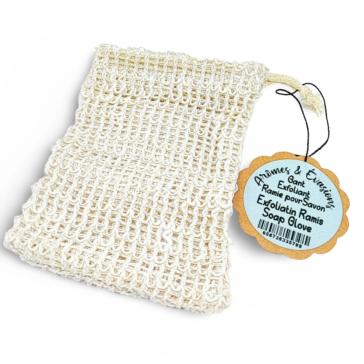 Shower & Bath Accessories - Exfoliating Glove - Soap - Ramie Bag