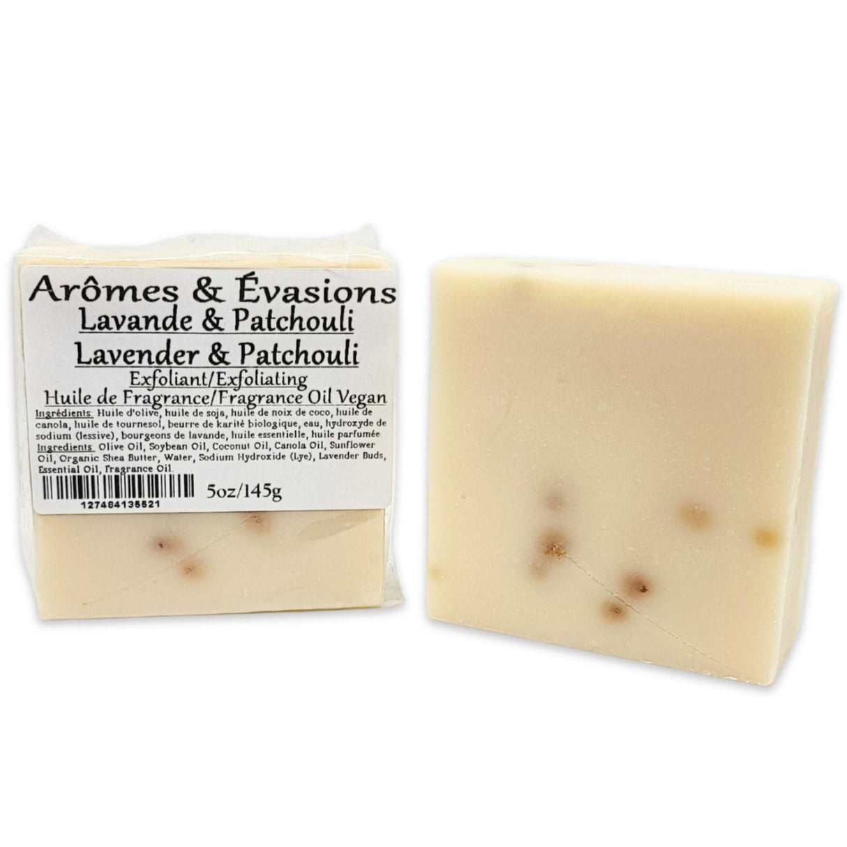 Soap Bar -Cold Process -Lavender & Patchouli