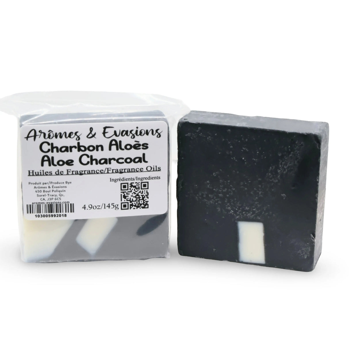 Soap Bar - Charcoal Aloe - 5.2oz
