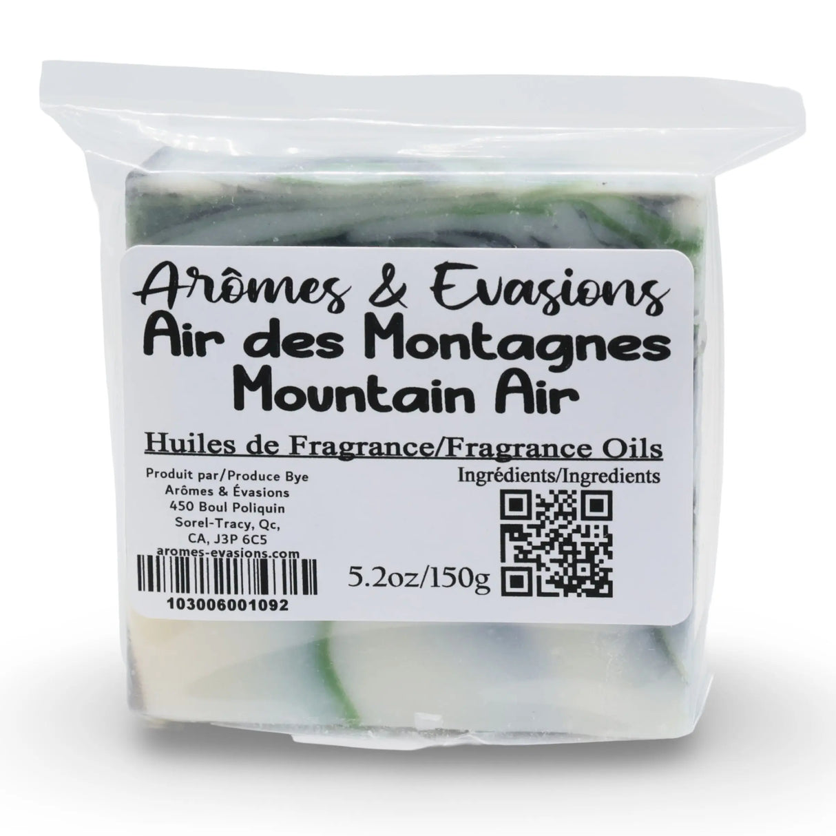 Soap Bar - Cold Process - Mountain Air - For Men