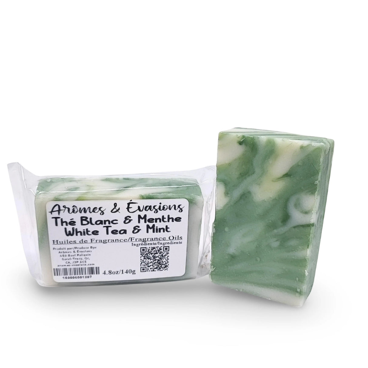 Soap Bar -Cold Process -White Tea & Mint
