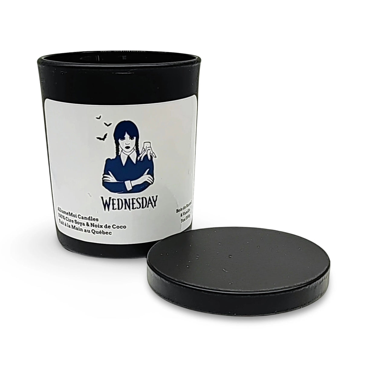 Soy Candle -Wenesday -Sandal Vanilla -7oz