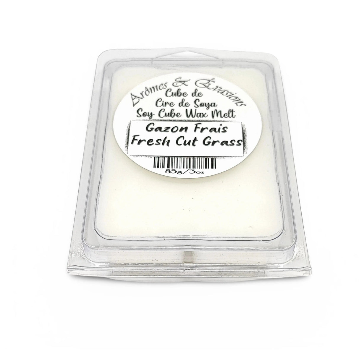 Soy -Scented Wax Melts Tart Cube Fresh Cut Grass