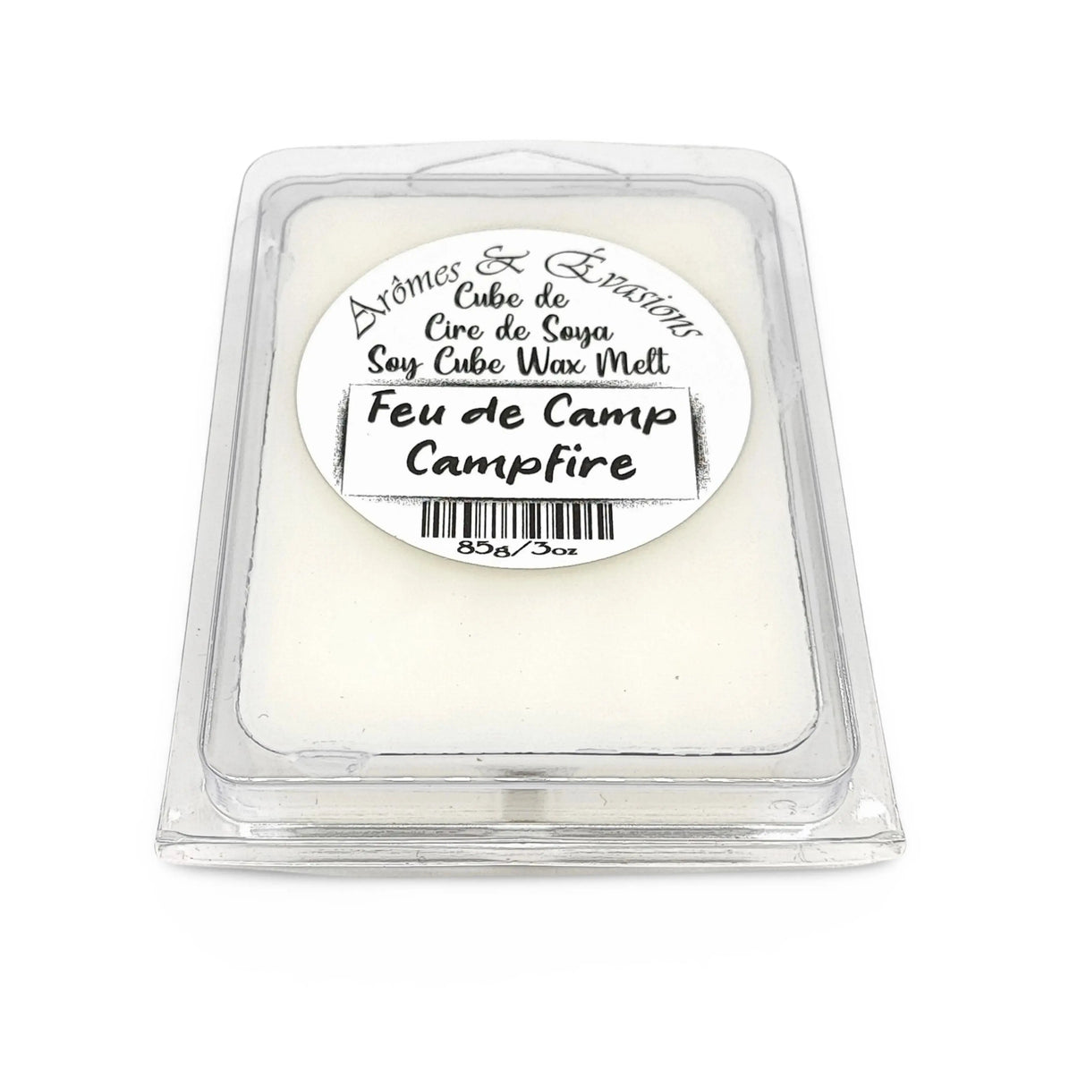 Soy -Scented Wax Melts Tart Cube Campfire