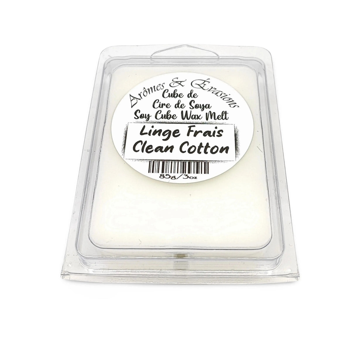 Soy -Scented Wax Melts Tart Cube Clean Cotton