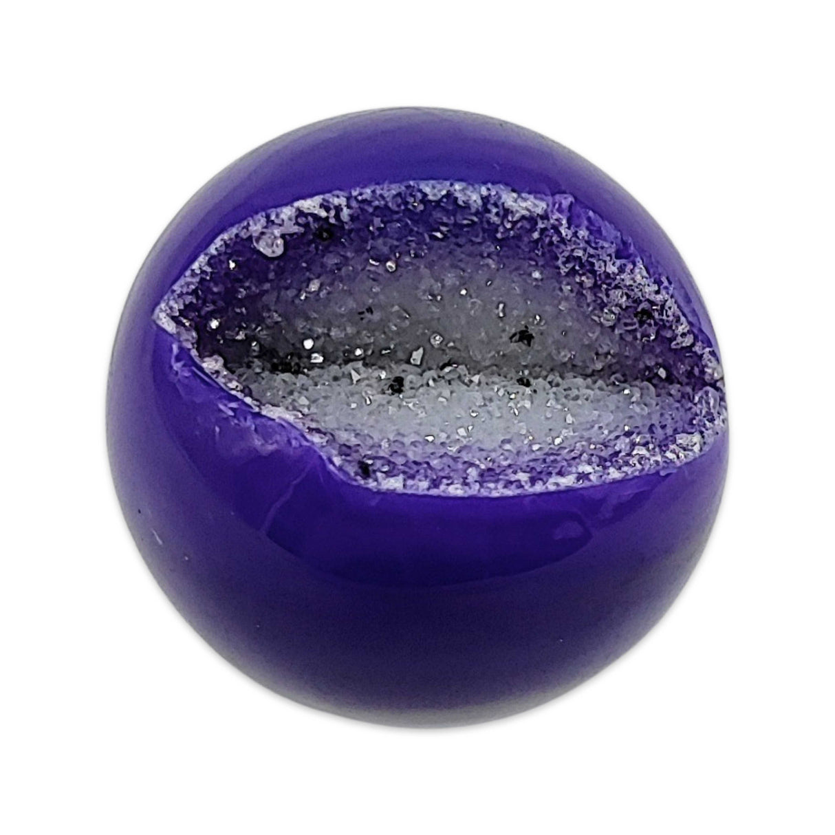 Sphere -Purple Agate -1.5"