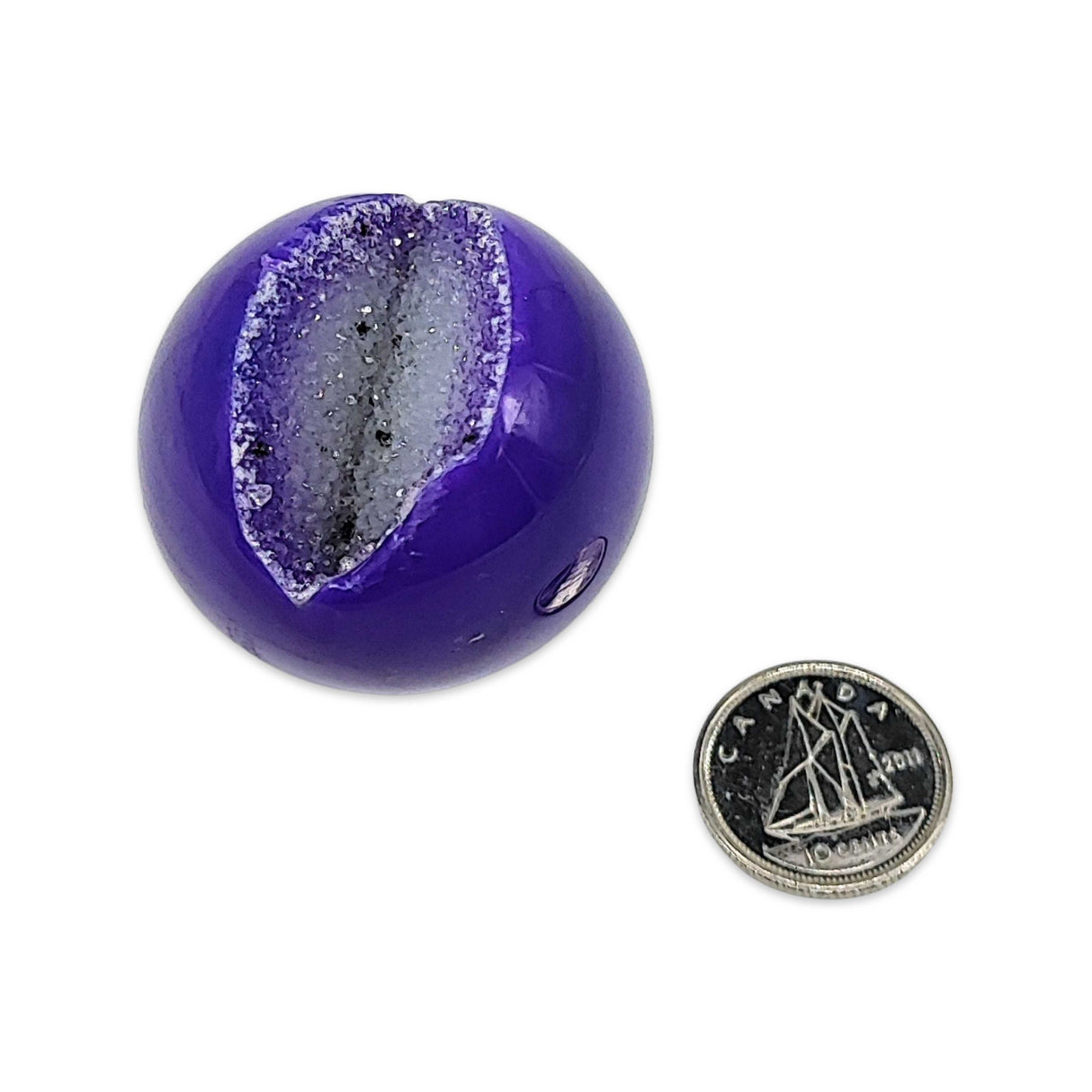 Sphere -Purple Agate -1.5"