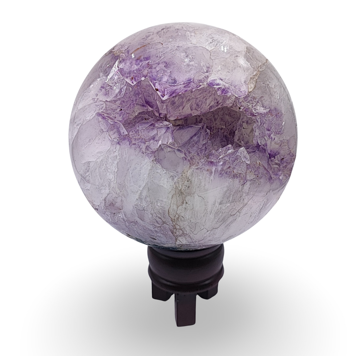 Sphere -Amethyst Druzy -100mm to 120mm