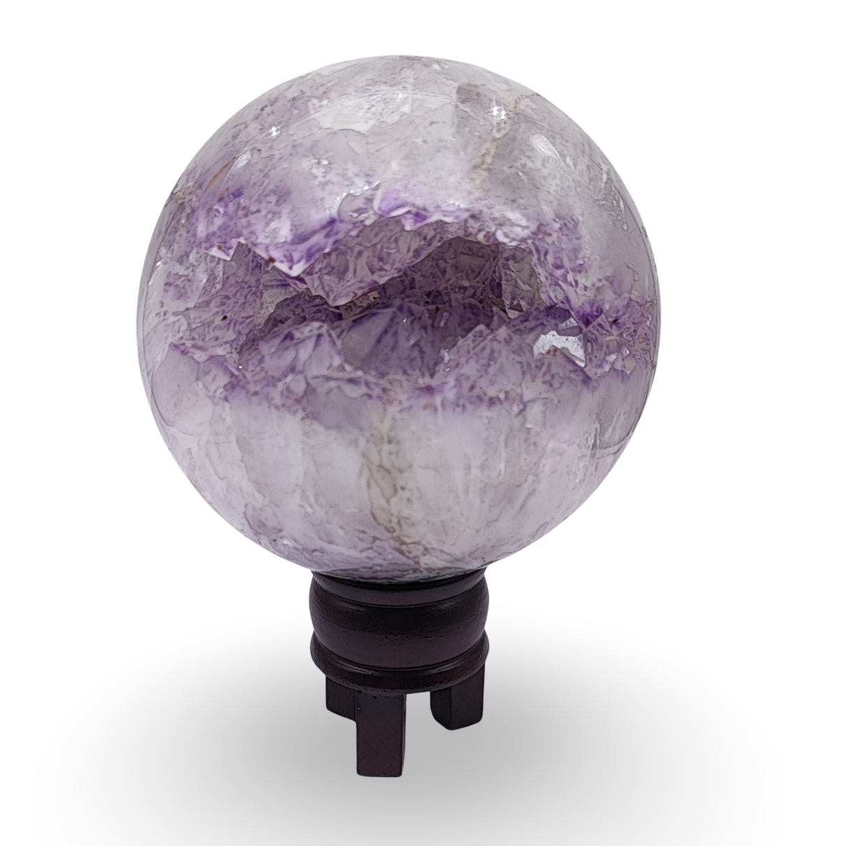 Sphere -Amethyst Druzy -100mm to 120mm