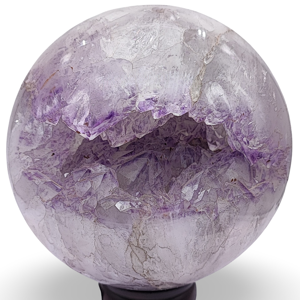 Sphere -Amethyst Druzy -100mm to 120mm