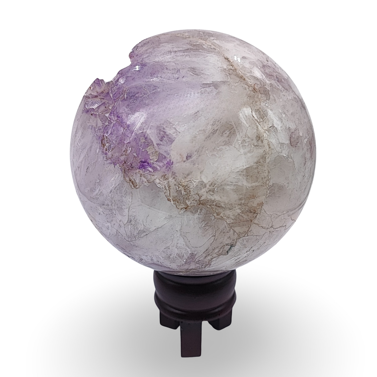 Sphere -Amethyst Druzy -100mm to 120mm