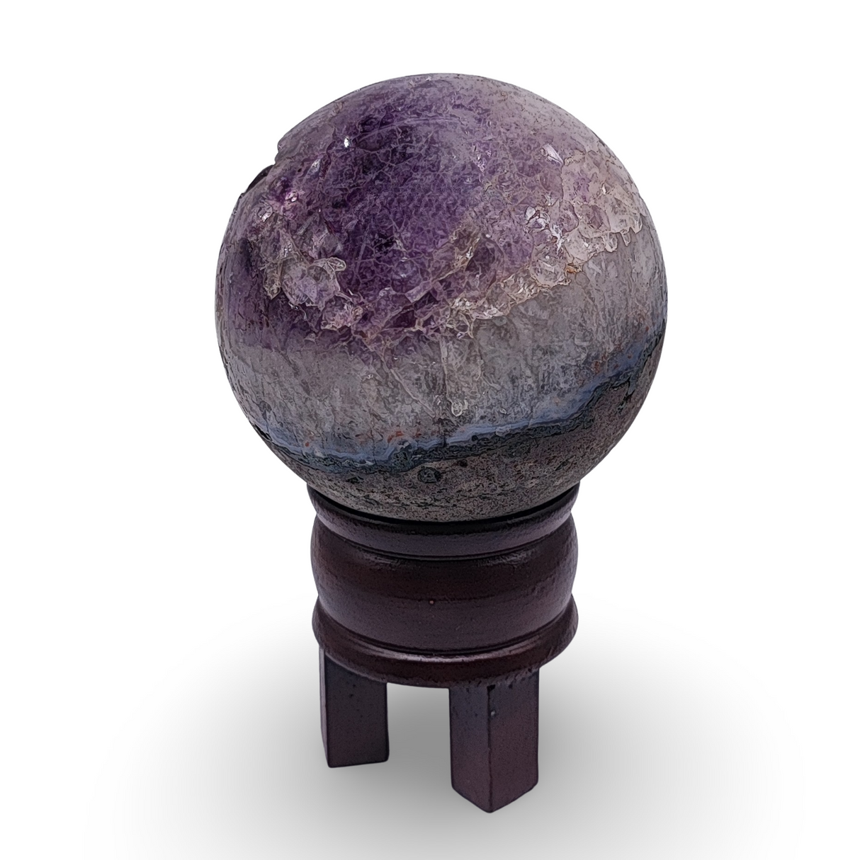 Sphere -Amethyst Druzy -70mm to 80mm