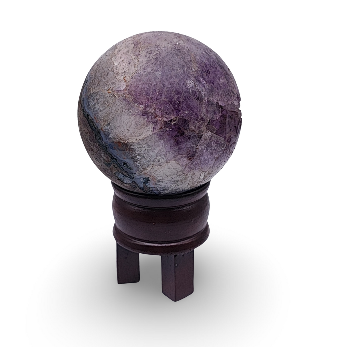 Sphere -Amethyst Druzy -70mm to 80mm