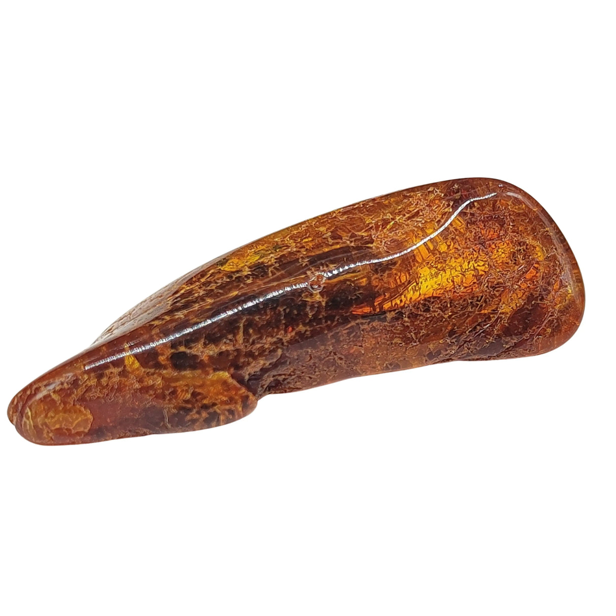 Stone - Amber - Tumbled