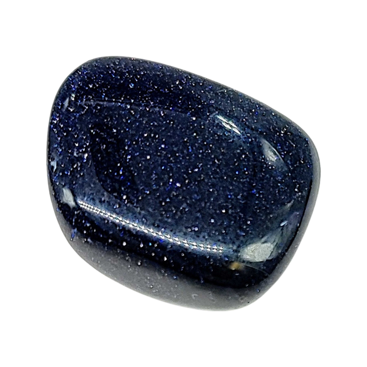 Stone -Blue Goldstone -Tumbled -Large