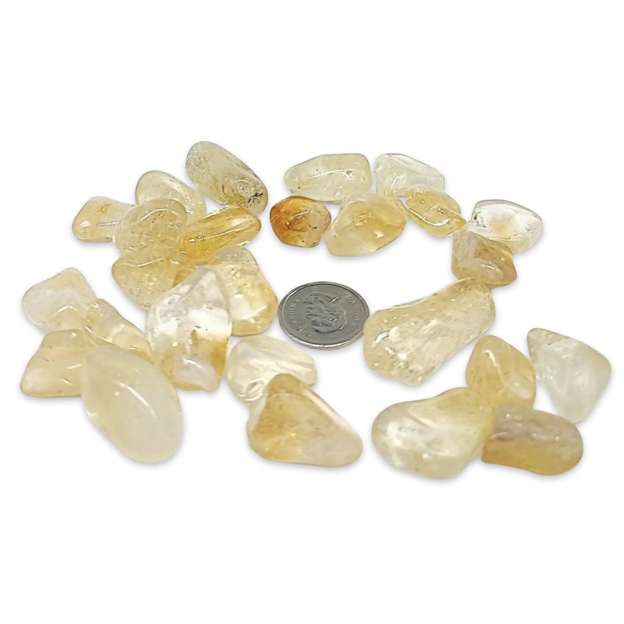 Stone -Citrine -Tumbled -Extra Small