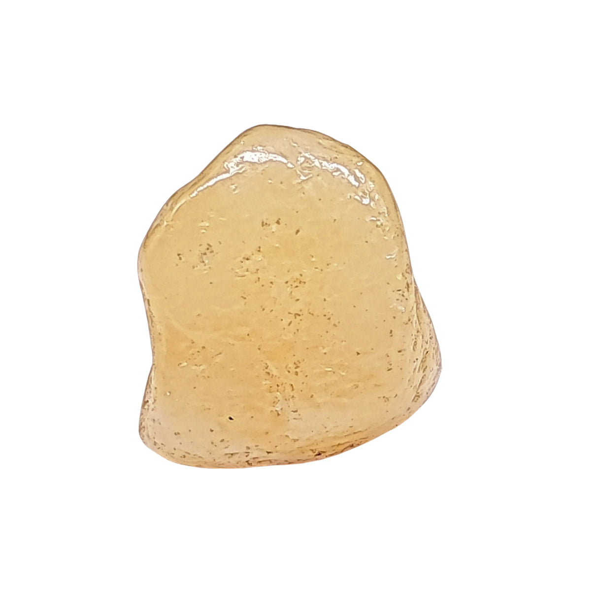 Stone -Orange Calcite -Tumbled Small: 2g-5g