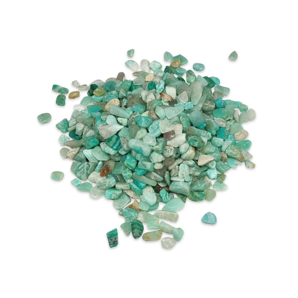 Stone -Rough Chips -Amazonite -4 to 6mm