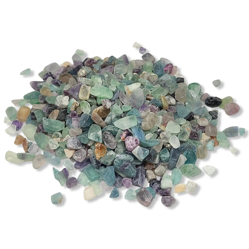 Stone -Rough Chips -Fluorite -7 to 10mm 500g