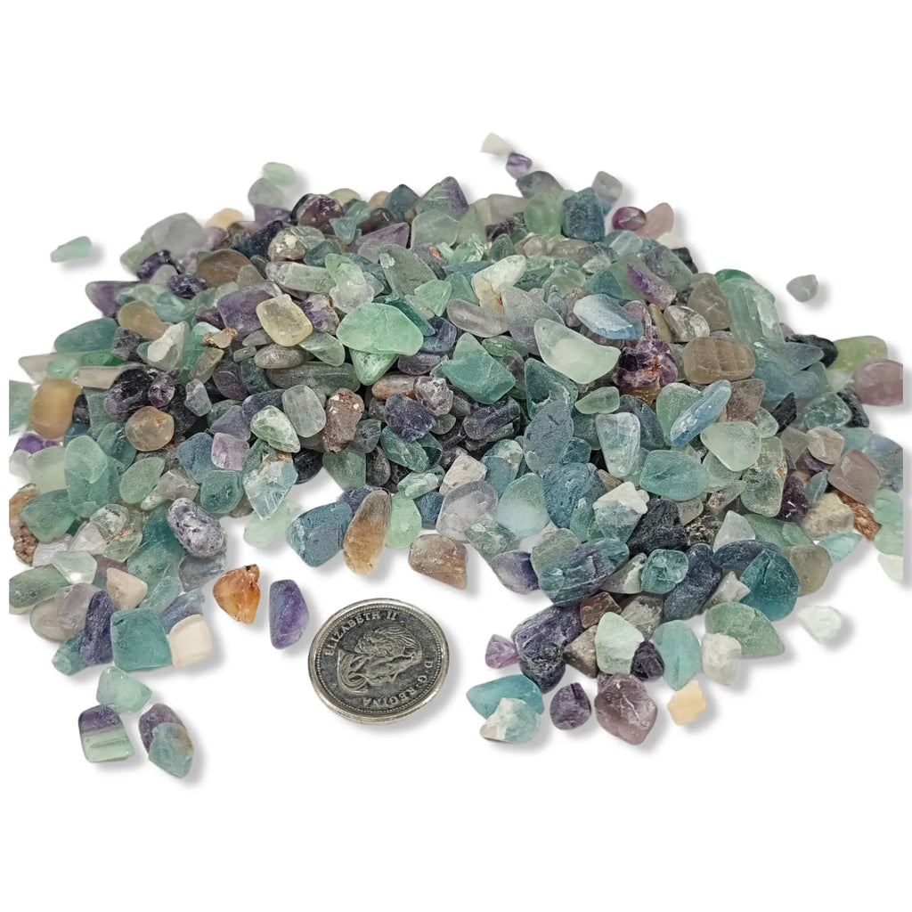 Stone -Rough Chips -Fluorite -7 to 10mm