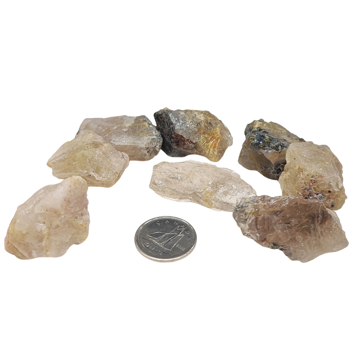 Stone -Rutilated Quartz -Rough
