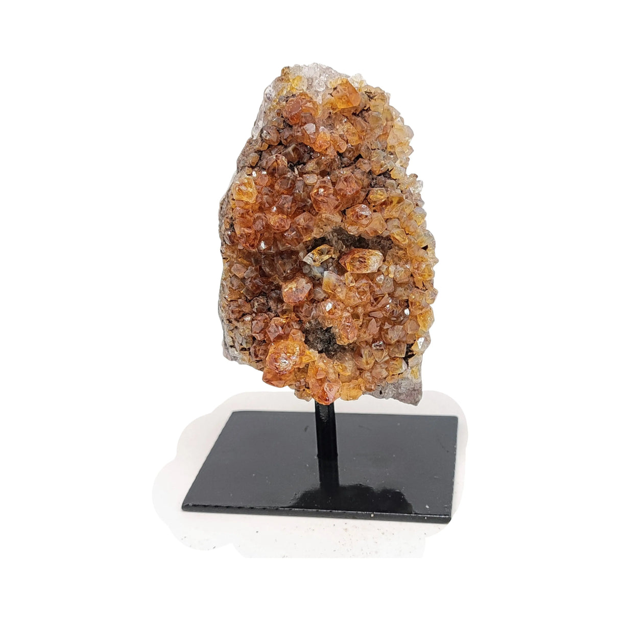 Stone -Specimen -Citrine on Metal Stand -Rough 1