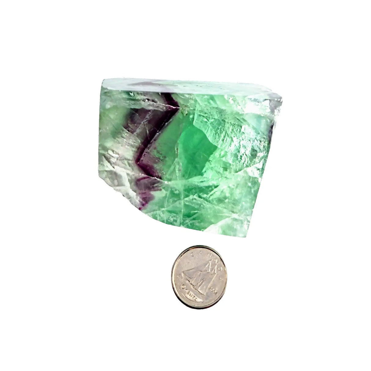 Stone -Specimen -Green Fluorite -Tumbled