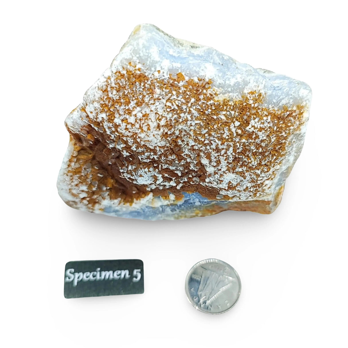 Stone -Blue Lace Agate -Specimen -Rough Specimen 5: 204g