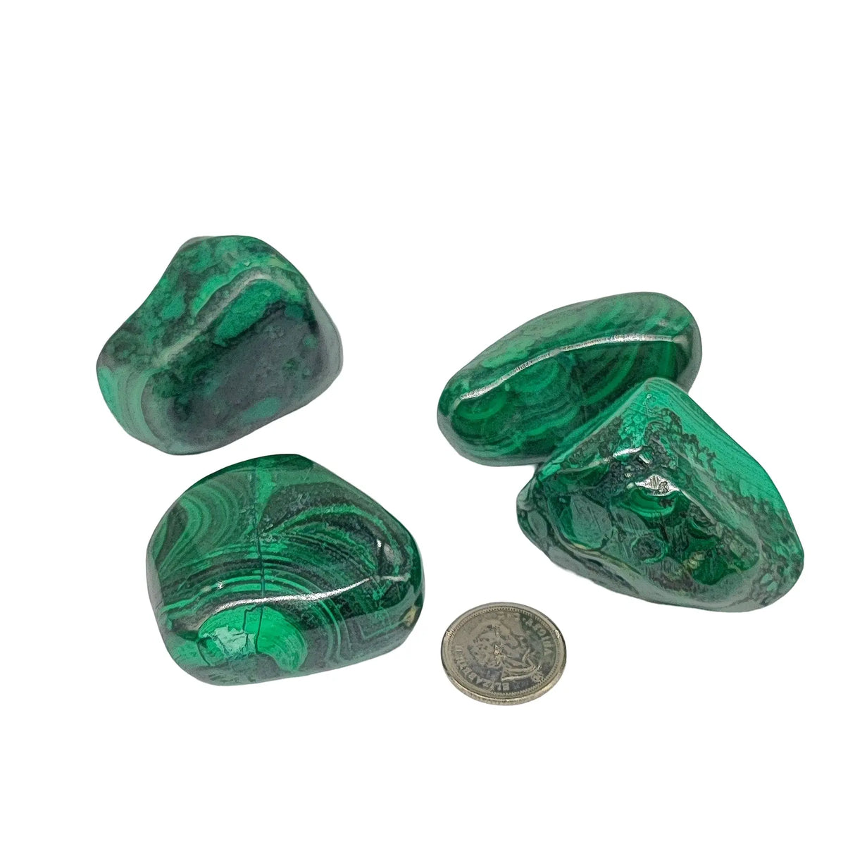 Stone -Malachite -Tumbled -51g to 80g