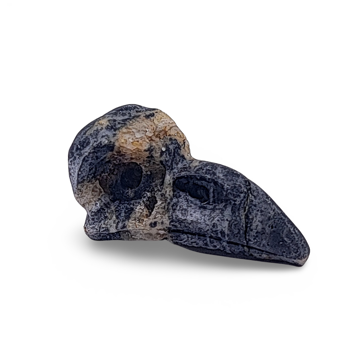 Stone -Natural Druzy Agate -Sculpture -Raven's Beak