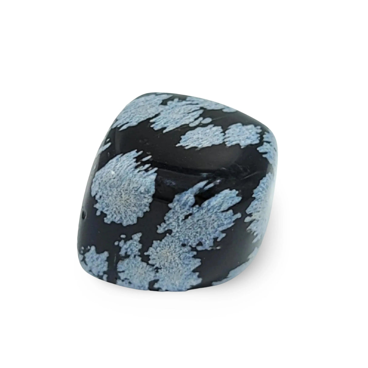 Stone -Obsidian -Snowflake -Tumbled