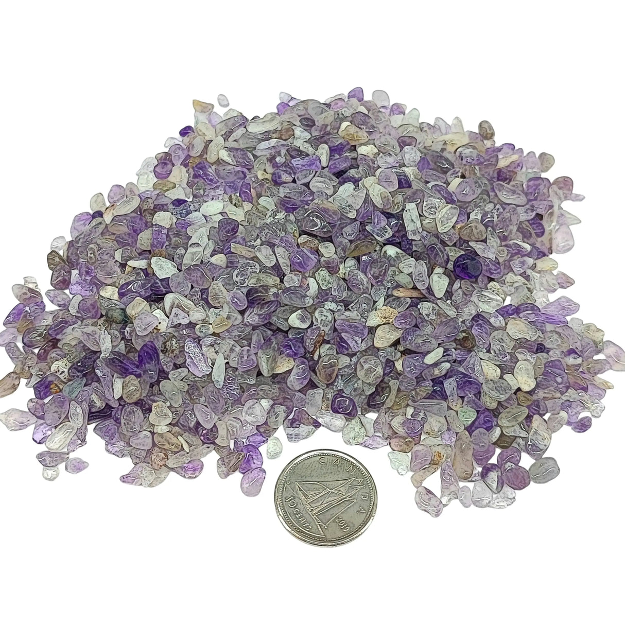Stone - Tumbled Chips - Amethyst - 3 to 5mm