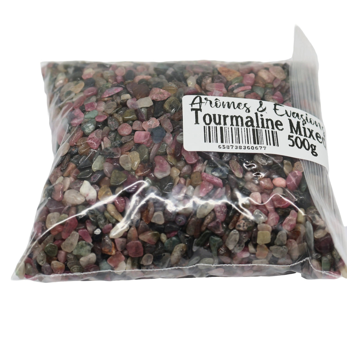 Stone - Tumbled Chips - Mixed Tourmaline 500 g