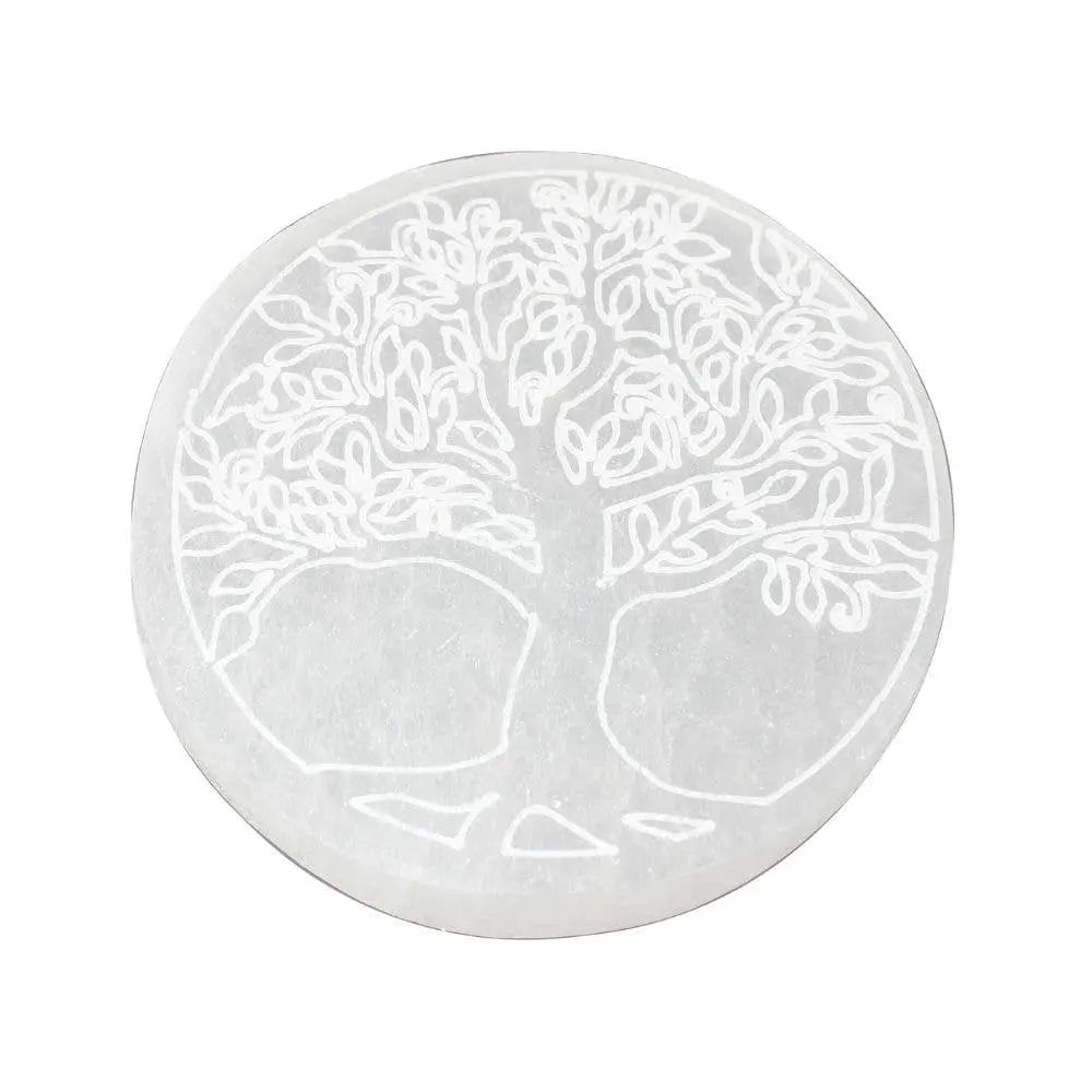 Metaphysical Tools - Crystal Charging - Selenite - Tree of Life