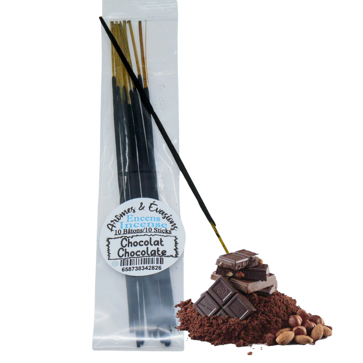 Incense Sticks - Chocolate - Pack of 10