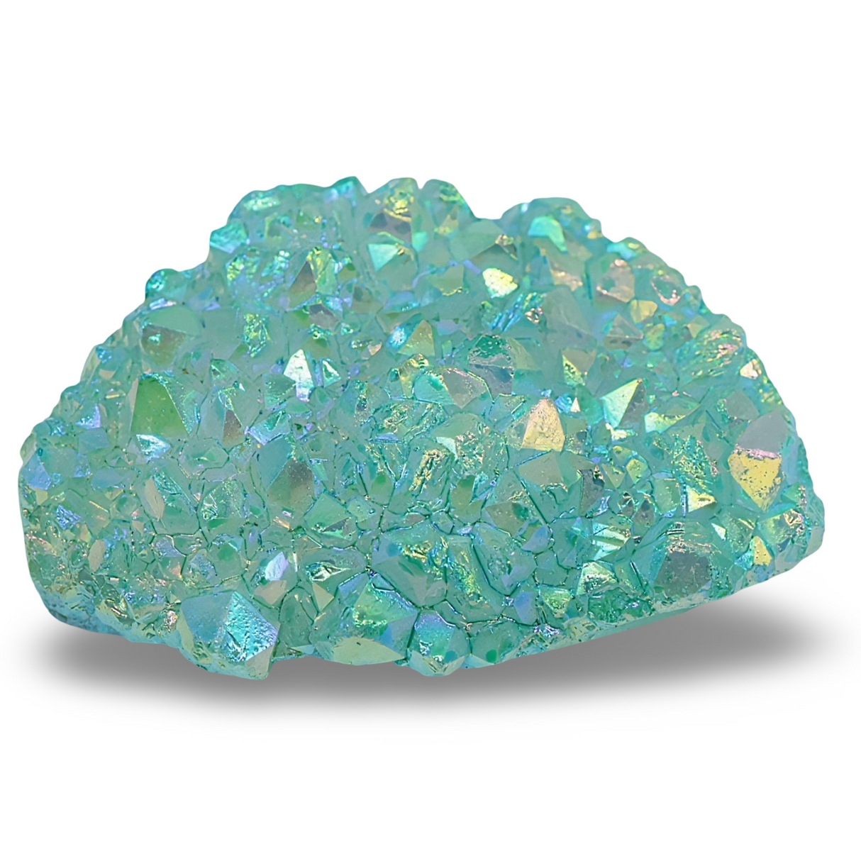 Stone - Zeolite - Aqua Aura Druse - Our Pick