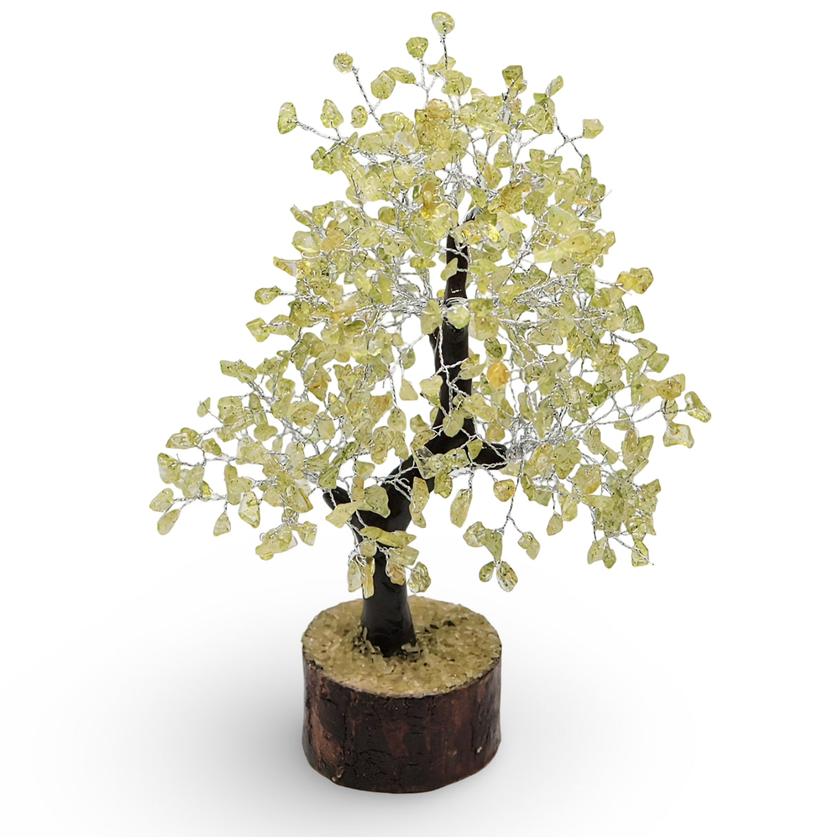 Home Decor - Gem Tree - Peridot - 10-12"H - 500 Beads