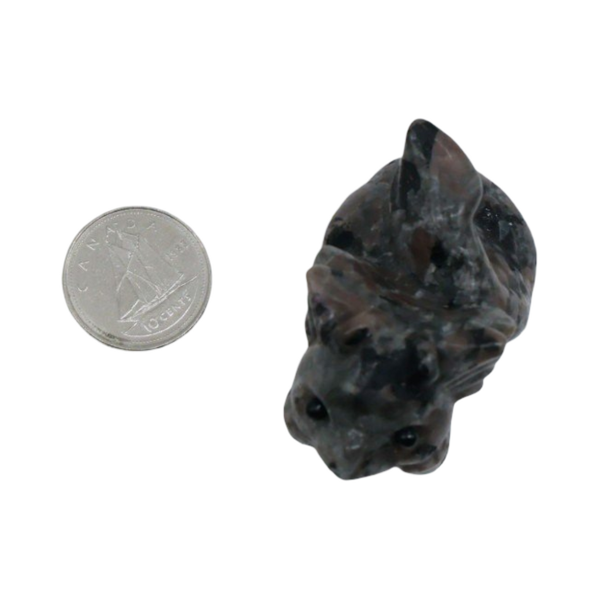 Stone - Natural Syenite Crystal - Sculpture - Dragon