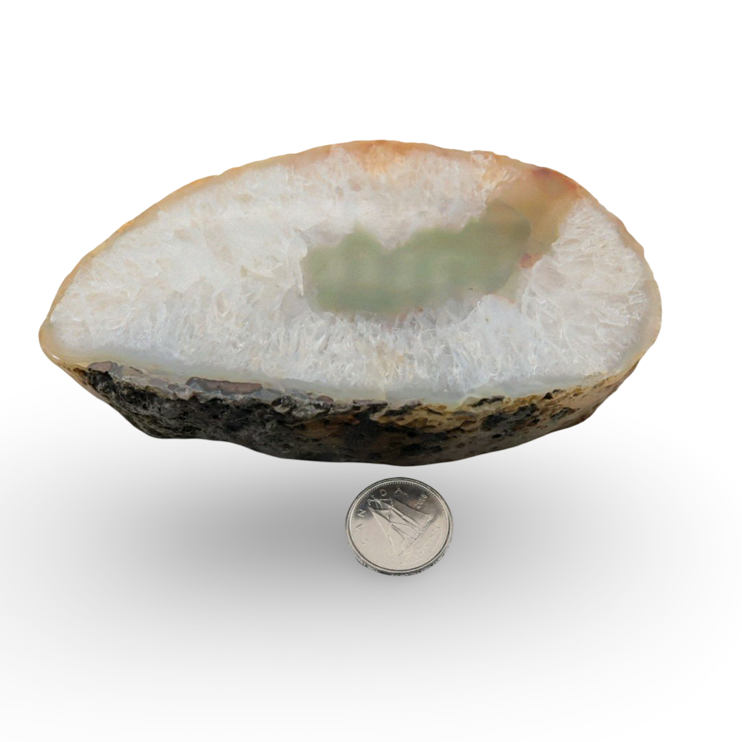 Stone - Green Agate Slice - 228g Specimen